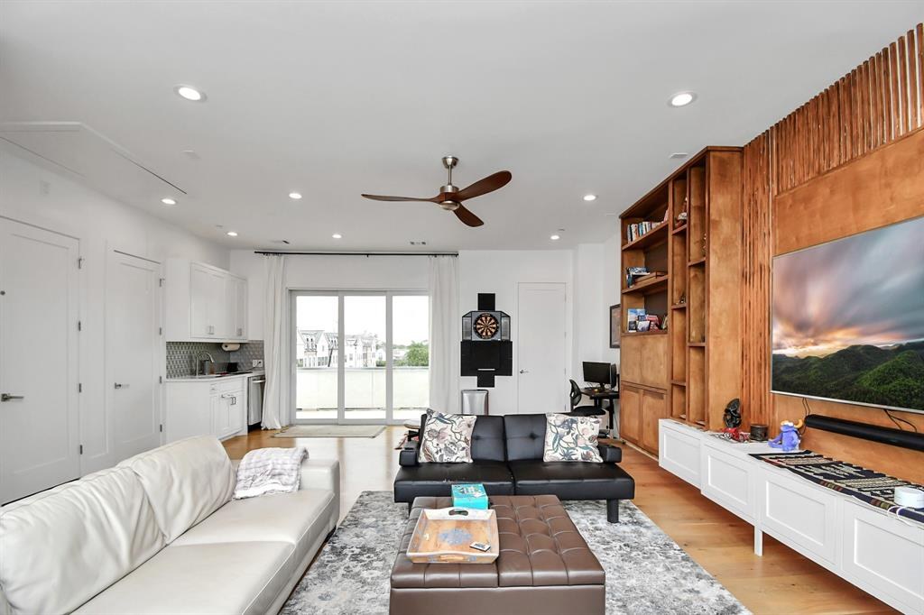 Living room seating area